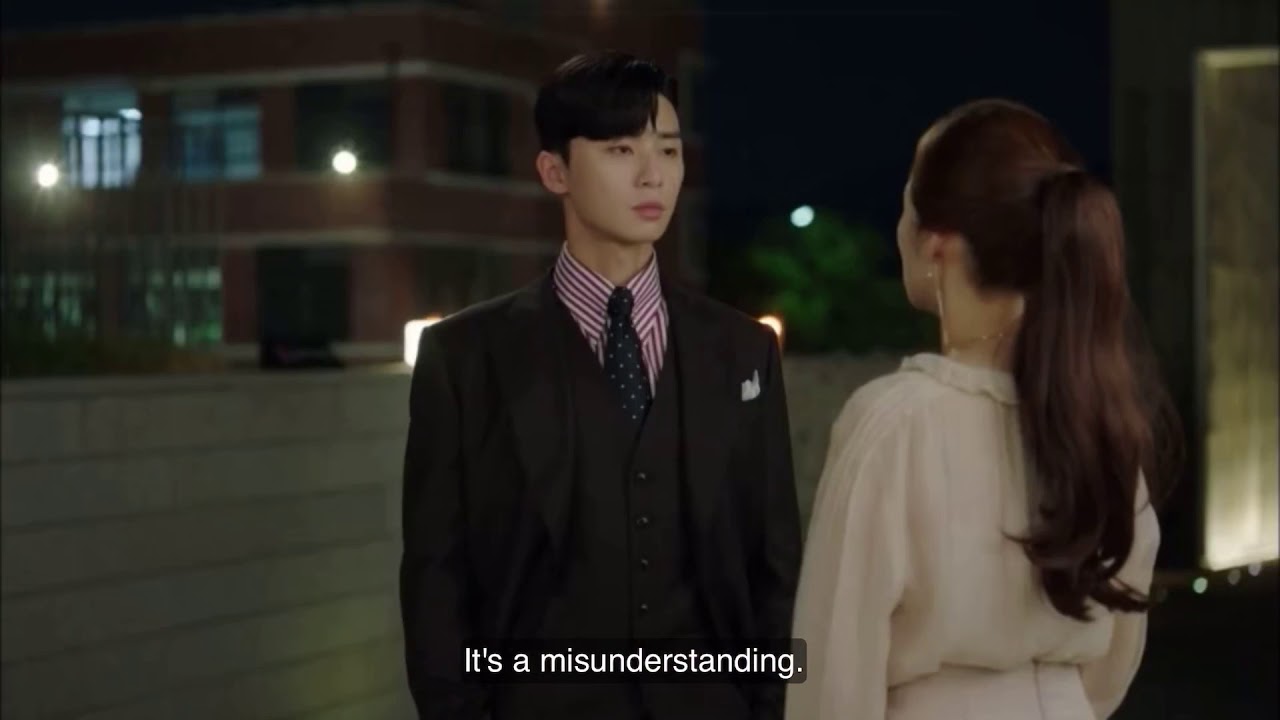 Park Min Young x Park Seo Joon (episode 8) What&rsquo;s wrong with secretary Kim [ first kiss scene]