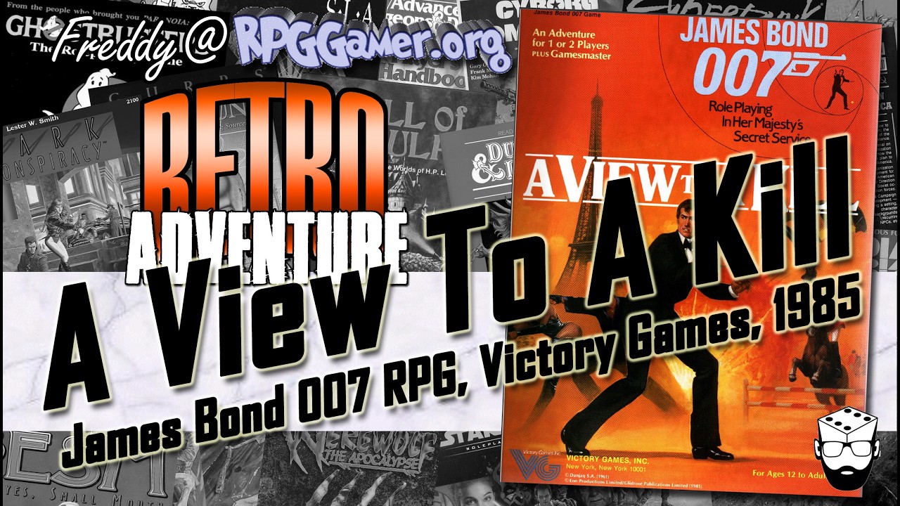 Вид на убийство (ролевая игра по мотивам Джеймса Бонда 007, Victory Games, 1985) | Ретро-ролевая ...