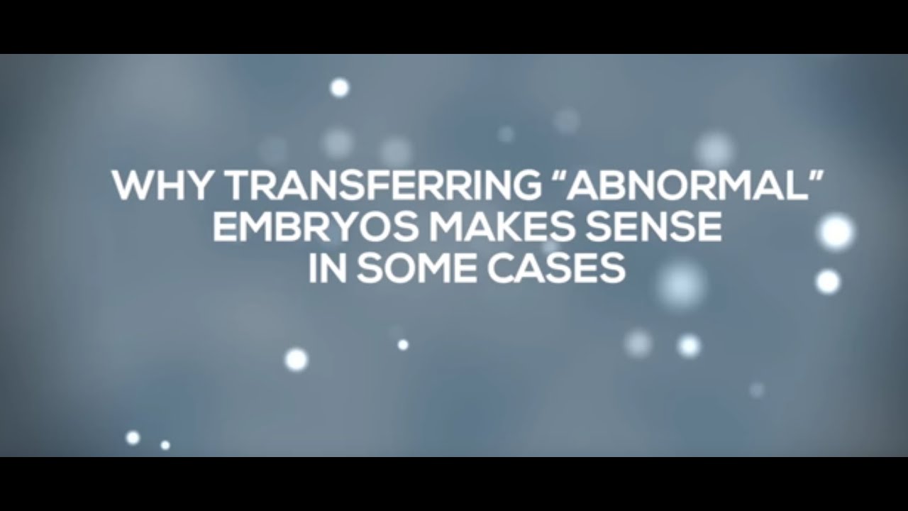 Why Abnormal Embryos Can Result in Healthy Pregnancies