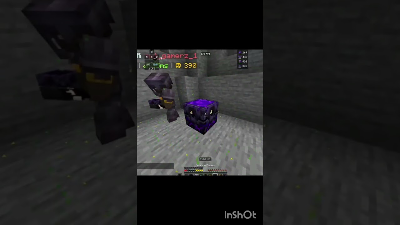 Crystal pvp in mincarft 