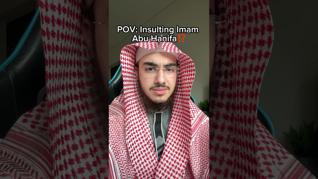 INSULTING Imam Abu Hanifa #insult #warning