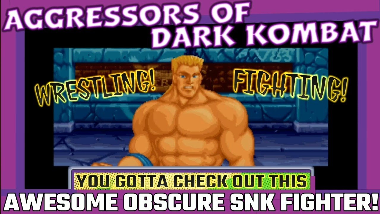 AGGRESSORS OF DARK KOMBAT - Awesome Obscure SNK Fighter! - REVIEW