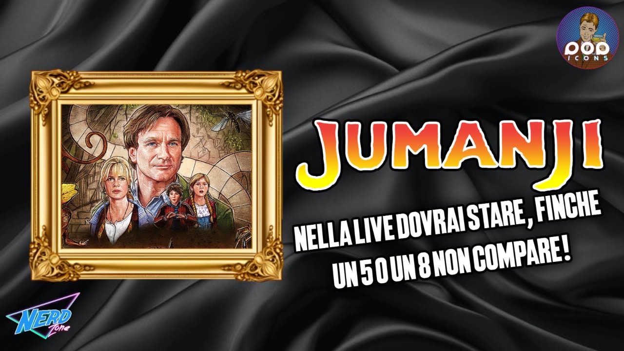 Pop Icons - Nella live dovrai stare, finché un 5 e un 8 non compare! (Jumanji)