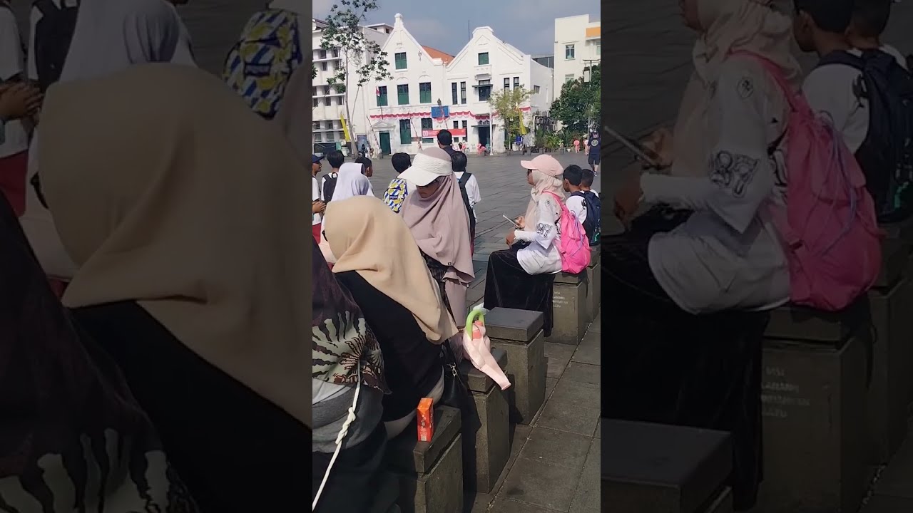 Study Tour Ke Kota Tua Museum Sejarah Jakarta,, Kota Tua, kls 5B, SDN Cip.Muara 14 Pagi 
