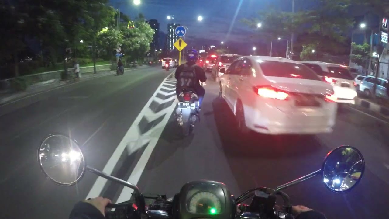 MOTOVLOG SURABAYA NIGHT RIDE