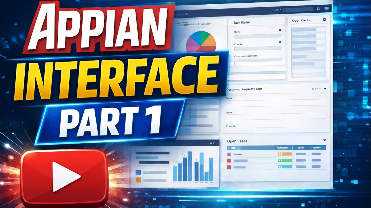 Appian Interface - Part 1 | Interface Patterns | Components| Library