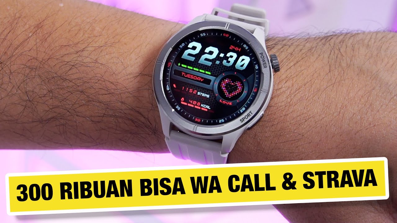 ⚡️ Rekomendasi Smartwatch Murah Terbaik: Haylou Solar Neo