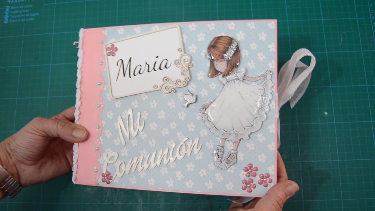 album de inspiración comunión niña