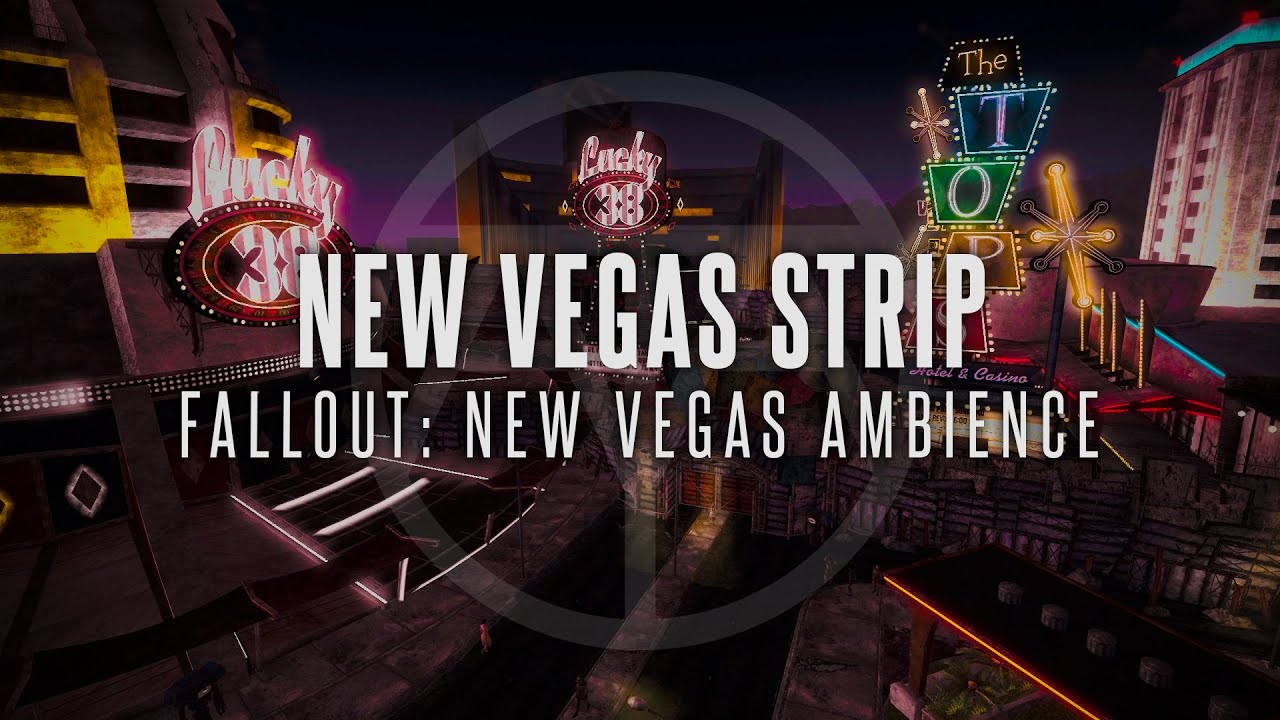 Busy Streets Of The New Vegas Strip | Fallout: New Vegas Ambience | For Sleep, Study & Relaxation