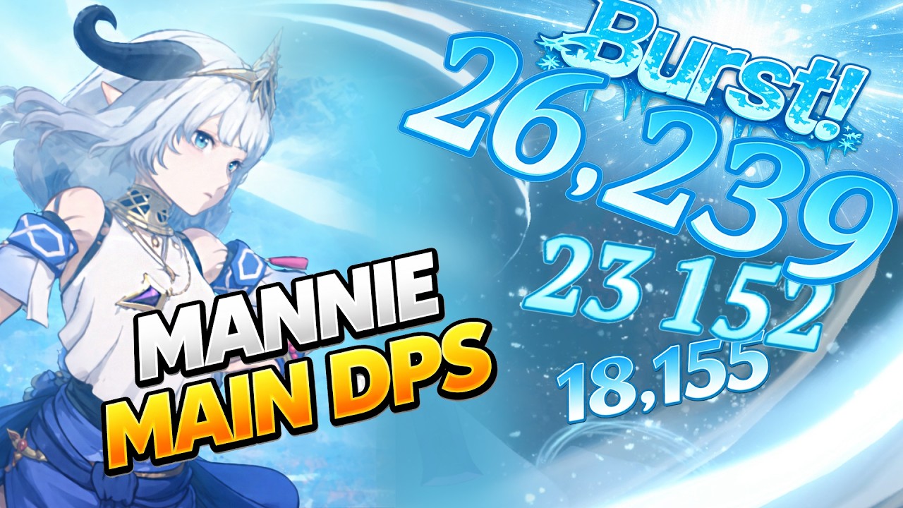 ✯ MANNIE ✯ IS AMAZING ! How to build her MAIN DPS FROST LONG SWORD - 7DS Origin