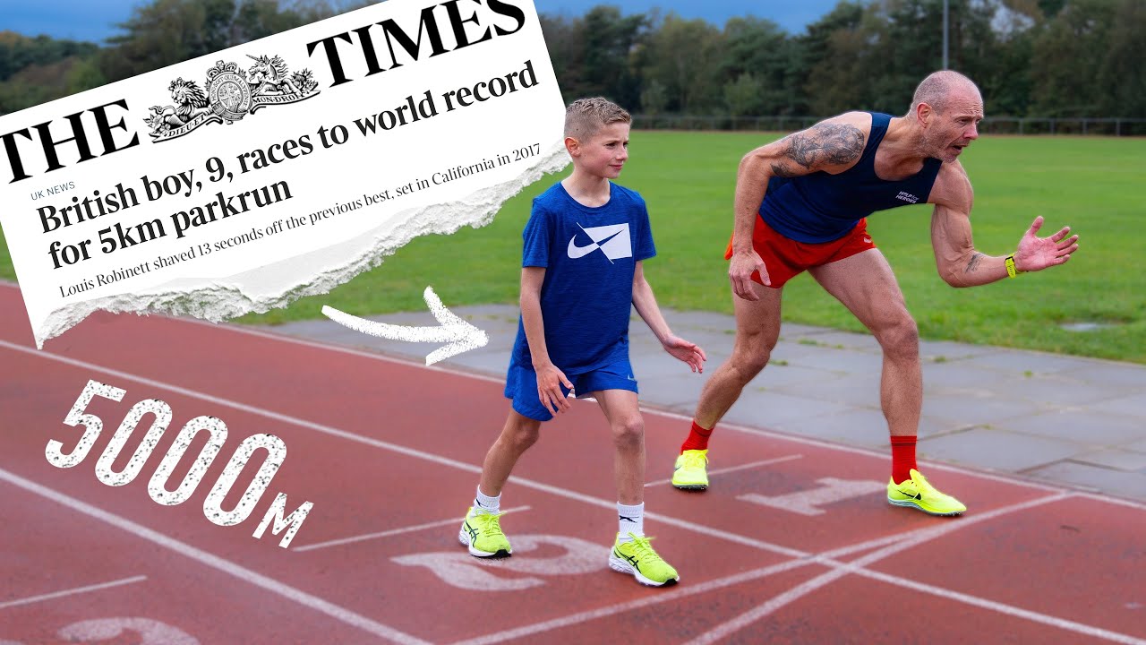 Смогу ли я обогнать самого быстрого в мире 9-летнего бегуна Parkrunner?
