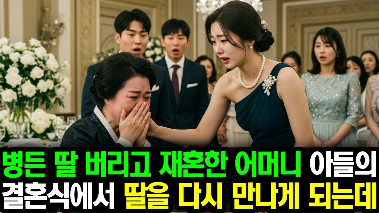 병든 딸 버리고 재혼한 어머니, 아들의 결혼식에서 딸을 만나게 되는데