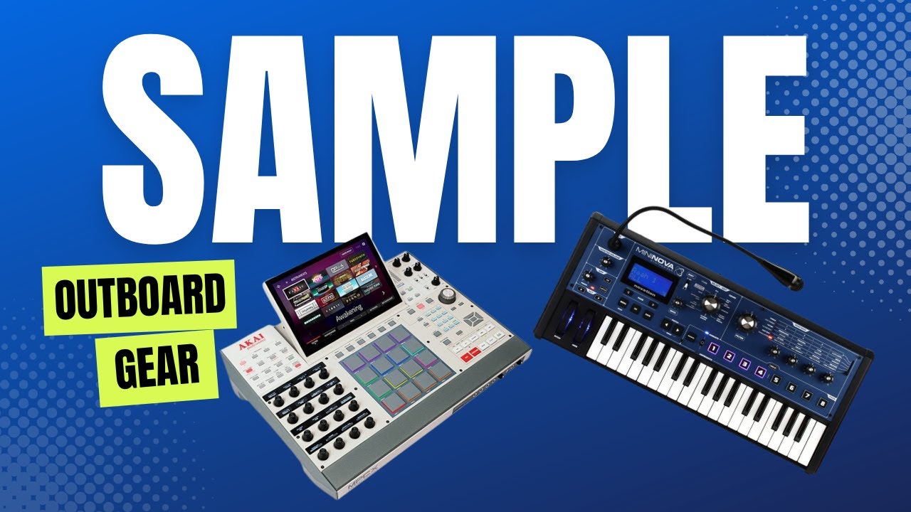 AKAI MPC X, USING OUTBOARD GEAR TO SAMPLE