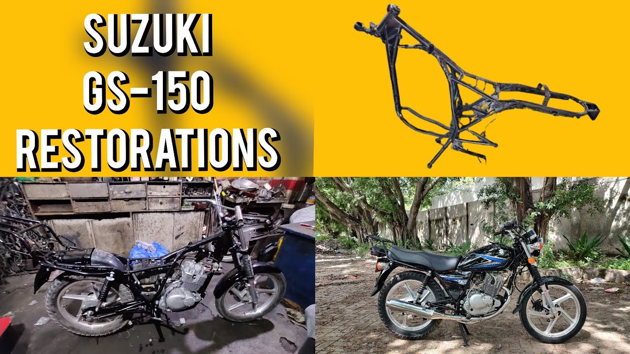 Suzuki Gs 150 ki complete restorations | Paint | modifications | dismantling| upgrades |