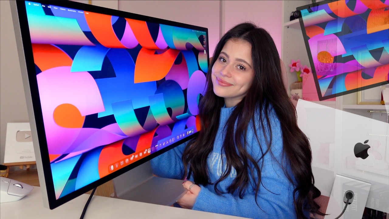UNBOXING THE NEW STUDIO DISPLAY *my dream APPLE PRODUCT!* 🖥️✨