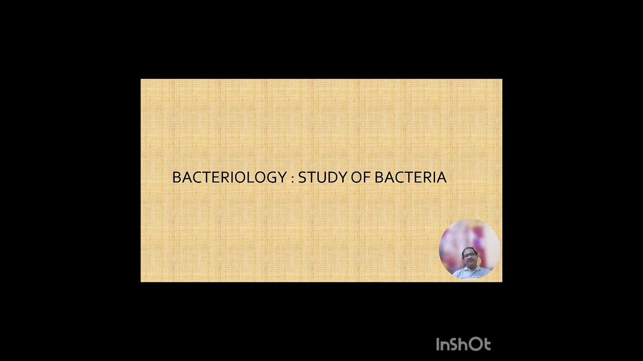 Classification of microbiology part1 (bacteriology)