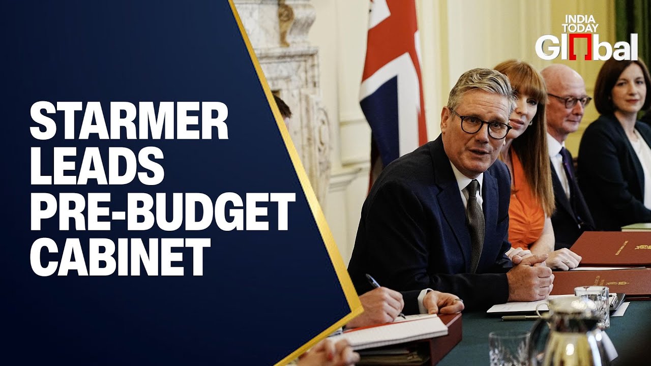 LIVE: Keir Starmer Chairs Key Cabinet Meeting Ahead of Budget