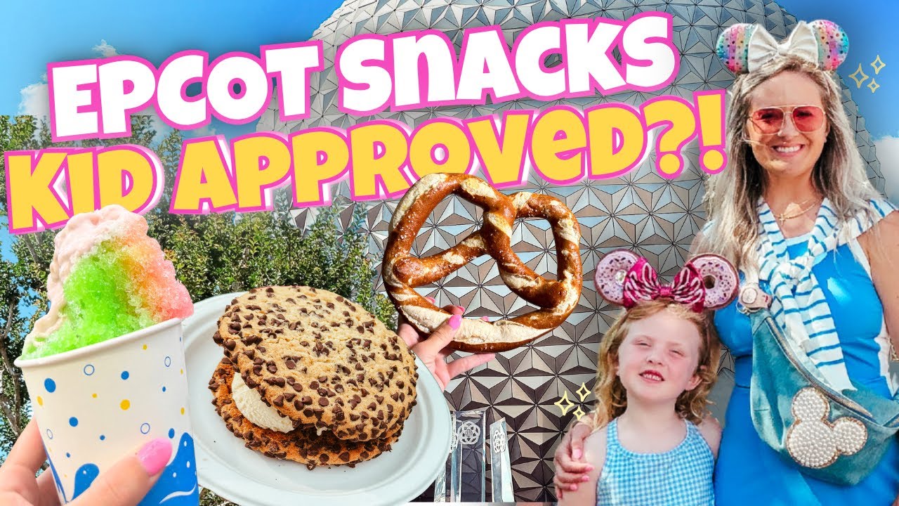 Закуски со всего мира в EPCOT для детей 🍿 Лучшие лакомства, отзывы детей + советы для мам