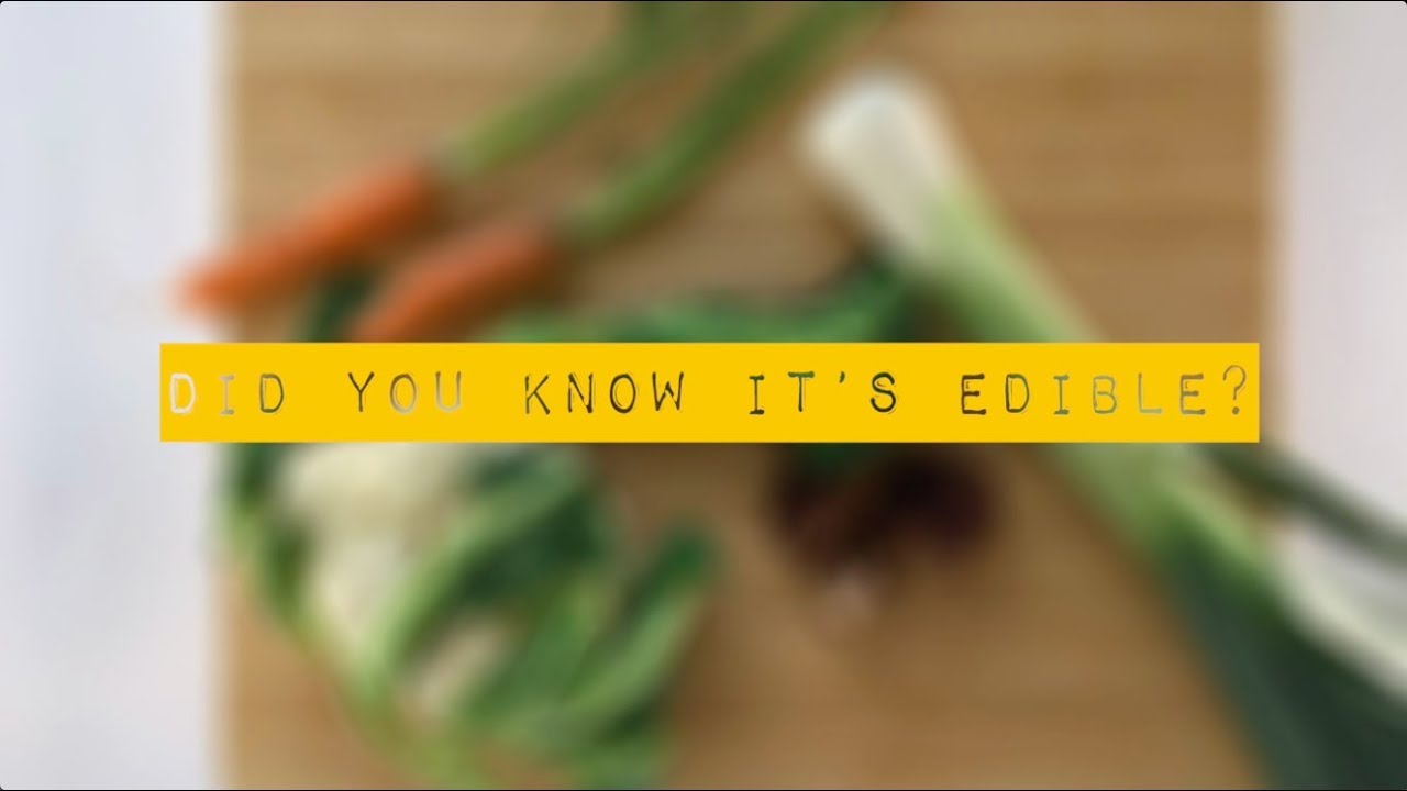 #LoveFoodHateWaste Did you know it's edible? | Karma Bitez x Wasteland Rebel | Love Food Hate Waste