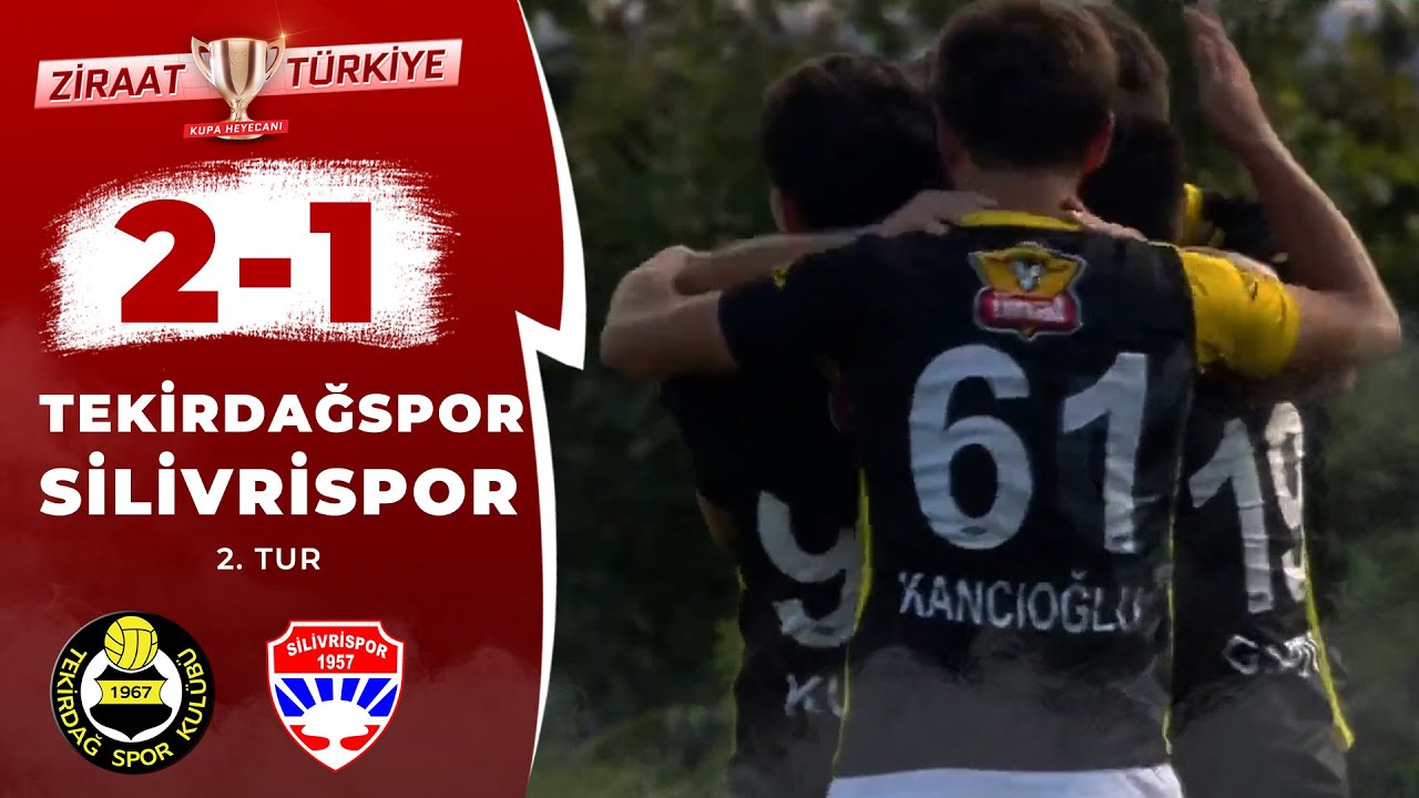 Tekirdağspor 2 - 1 Silivrispor Maç Özeti (Ziraat Türkiye Kupası 2.Tur Maçı) 21.10.2020