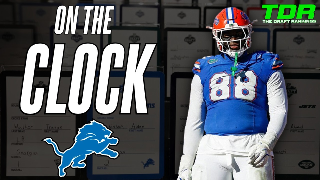 Detroit Lions FULL 7-Round 2026 NFL Mock Draft: The PERFECT draft plan & picks