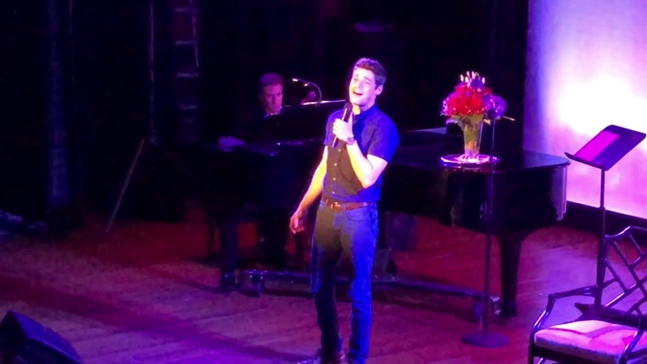 Jeremy Jordan with Seth Rudetsky Broadway @ Town Hall 