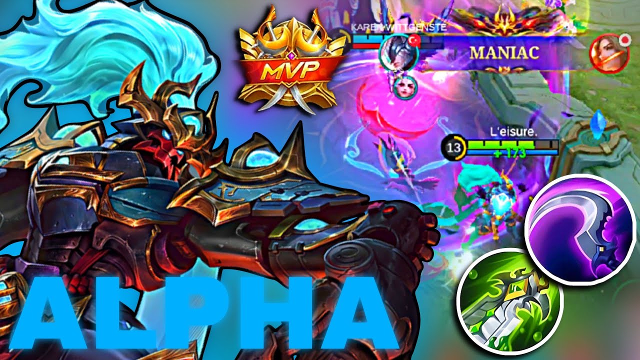 INSANE ALPHA!! 20 Kills JUNGLE META – Top 1 Global Build | MLBB