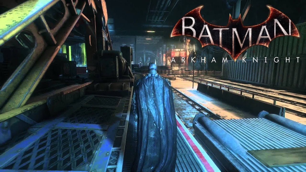 BATMAN ARKHAM KNIGHT - USE O SONAR DO BATMÓVEL  PARA LOCALIZAR E LIBERAR A PLANTA DE HERA