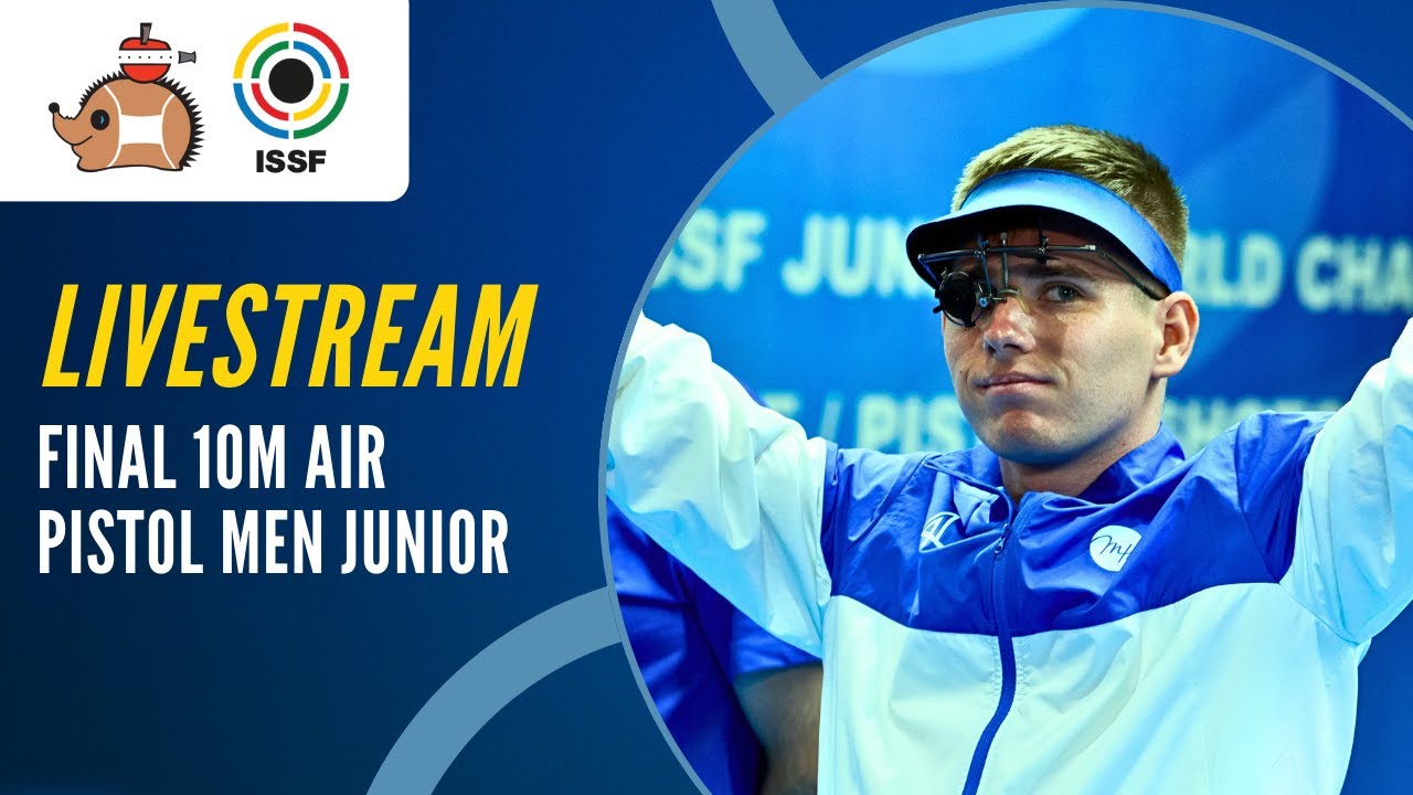 Livestream - 10m Air Pistol Men Junior Final - ISSF Junior World Cup Rifle/Pistol/Shotgun Suhl