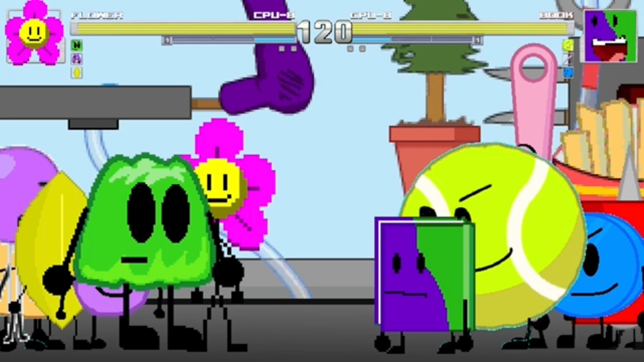 (50th M.U.G.E.N VIDEO) BFB Final 8 vs. BFDIA Final 8 8v8 Absolute War (BFDI) | M.U.G.E.N