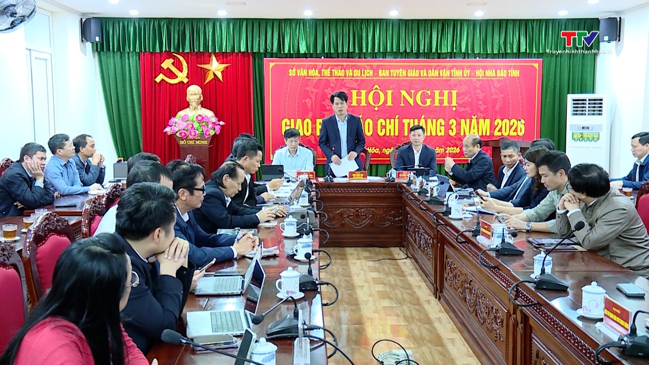 Họp báo cung cấp thông tin về Hội nghị Xúc tiến đầu tư và giao ban báo chí tháng 3