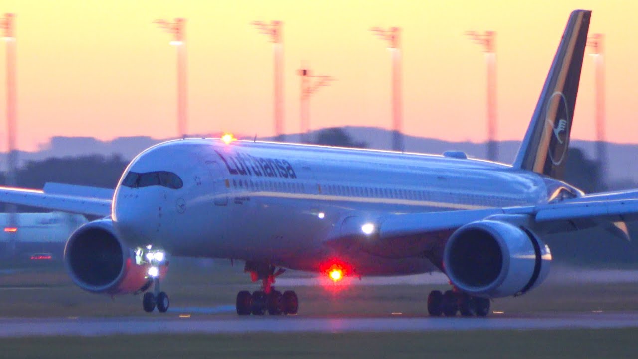 [4K] 20 Minutes Planespotting A340,B747,A380 at Munich Airport!