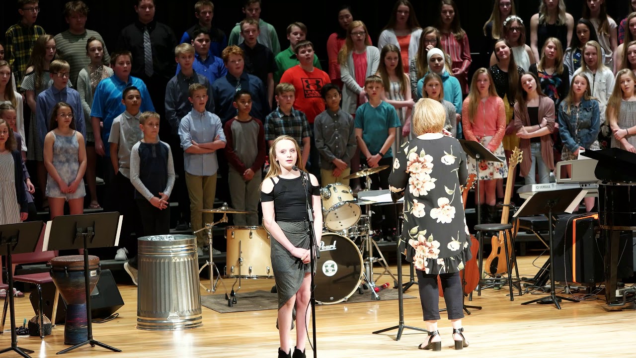 Memorial Middle School 7th Grade Chorus Concert - May 6th, 2019