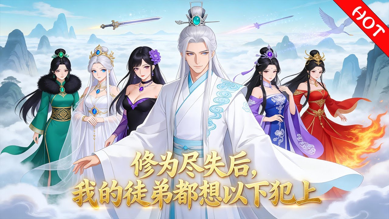 🔥【热门漫剧】《修为尽失后我的徒弟都想以下犯上》苏尘穿越修仙界千年，终成玄天仙尊，却遭玄阴女帝暗算，修为尽失。幸遇大弟子楚玉嫣后，解锁弟子羁绊系统，与徒弟们并肩同行即可逐步恢复实力。#小小聽書