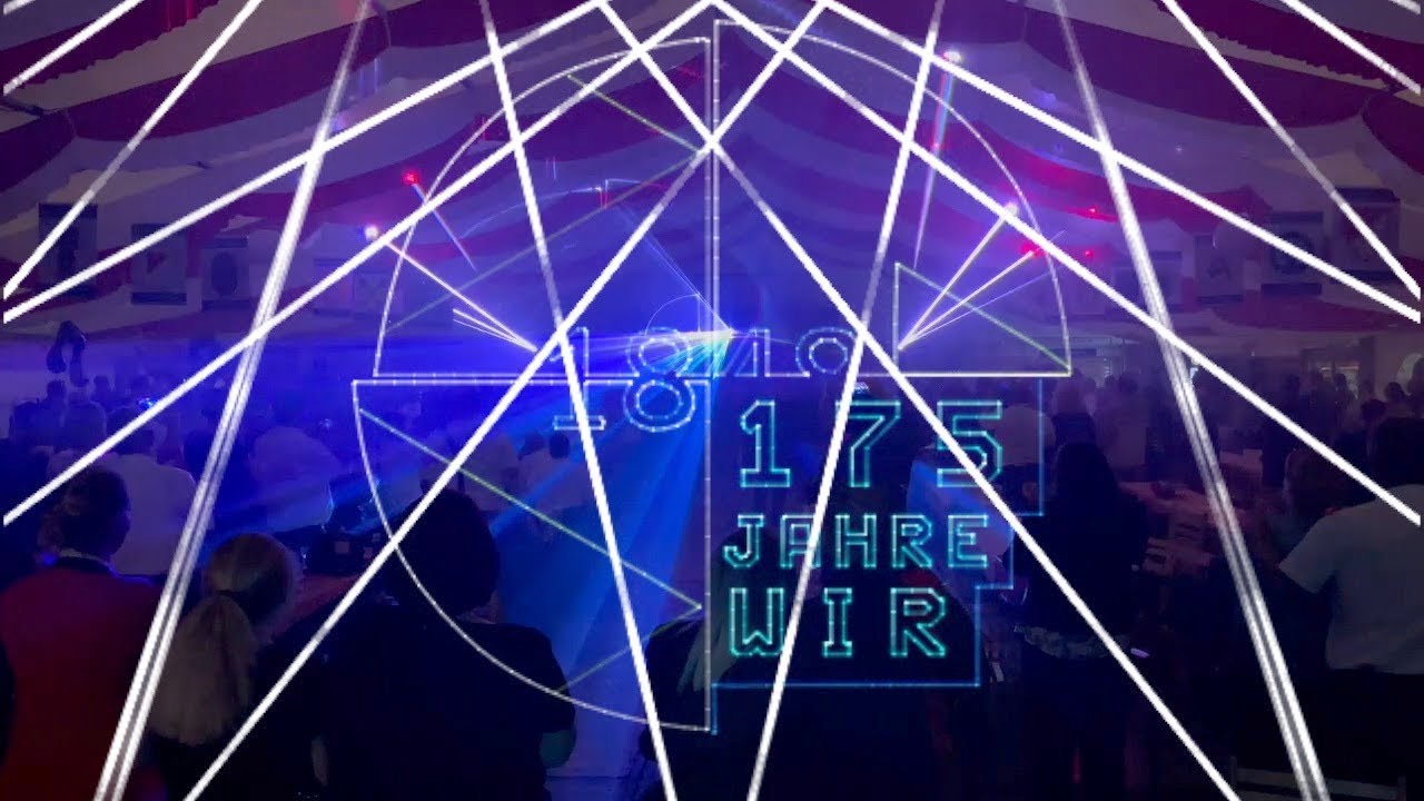 Große Jubiläums-Lasershow zum Schützenfest 2023