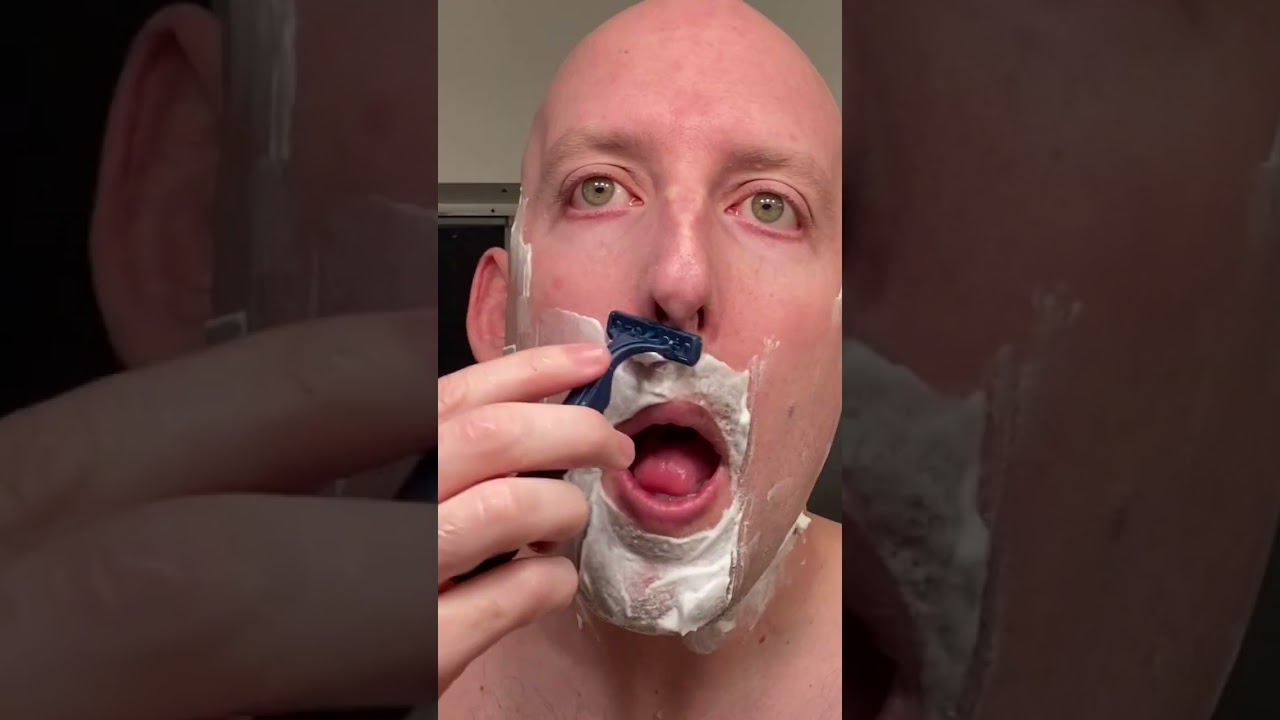 ASMR budget shave #shorts