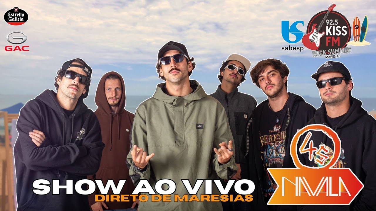 SHOW AO VIVO BANDA NAVALA - Direto do KISS ROCK SUMMER MARESIAS