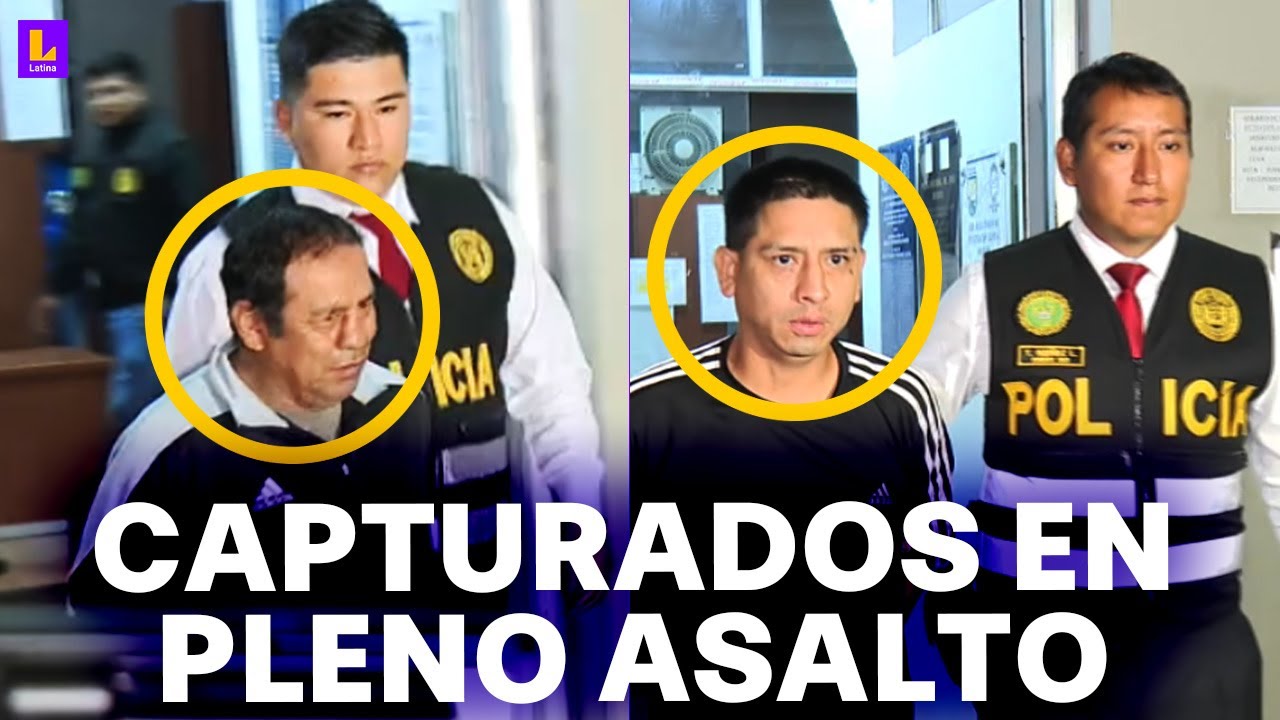 El Agustino: Policía frustra asalto a casa de apuestas y captura a delincuentes con armas falsas
