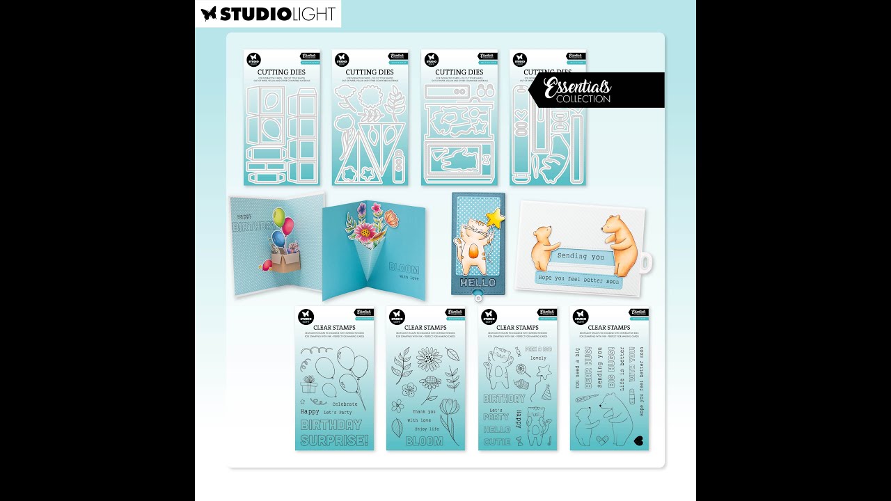 Kaarten maken met de interactieve mallen van Studio Light door Thera