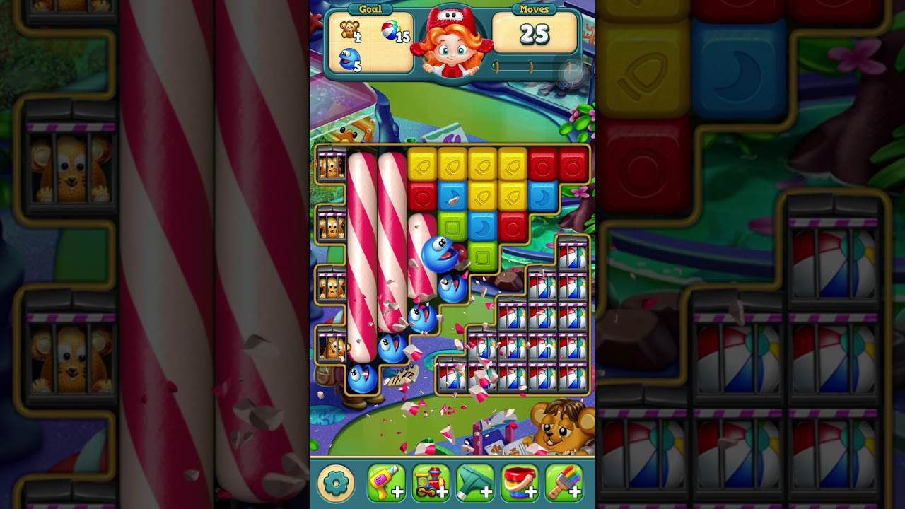 Failed Toy Blast Level 5608 #game #toyblast