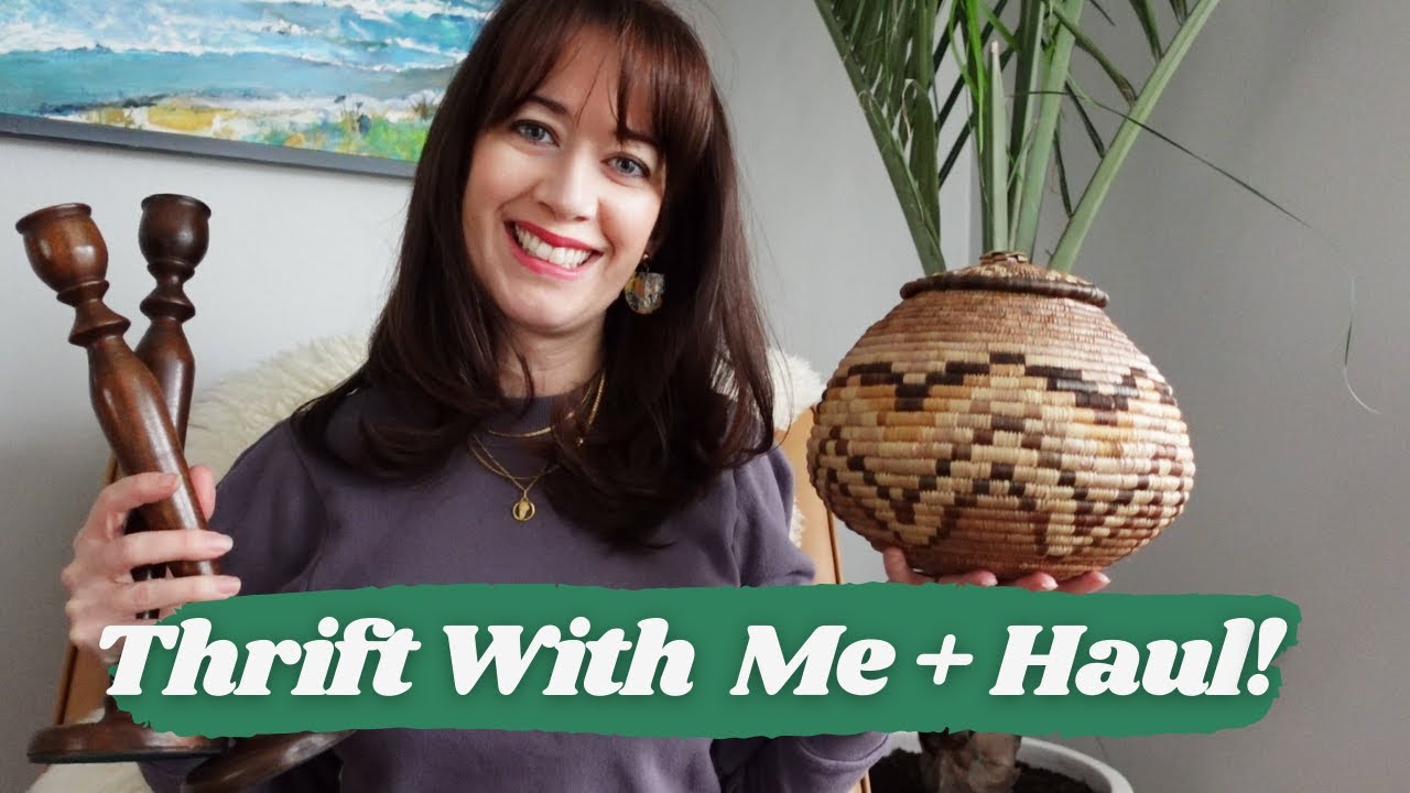 I Bought Something Crazy! THRIFT WITH ME + VINTAGE HAUL