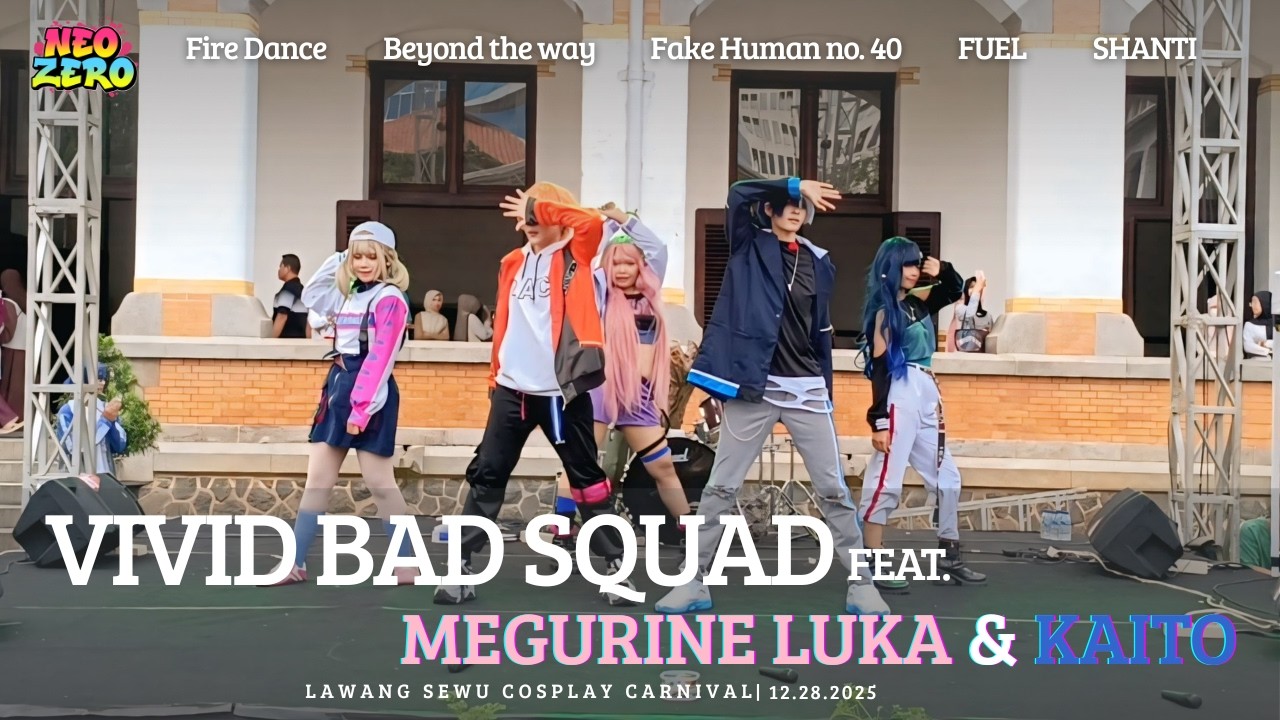 【プロセカ】Fire Dance/ Beyond the way/Fake Human no.40/FUEL/SHANTI [Vivid BAD SQUAD] Dance Cover