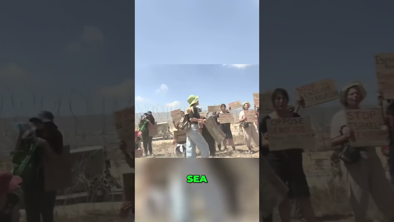 &ldquo;Stop the Genocide&rdquo;: Protesters Chant at Gaza Border | DWS News | AC1N