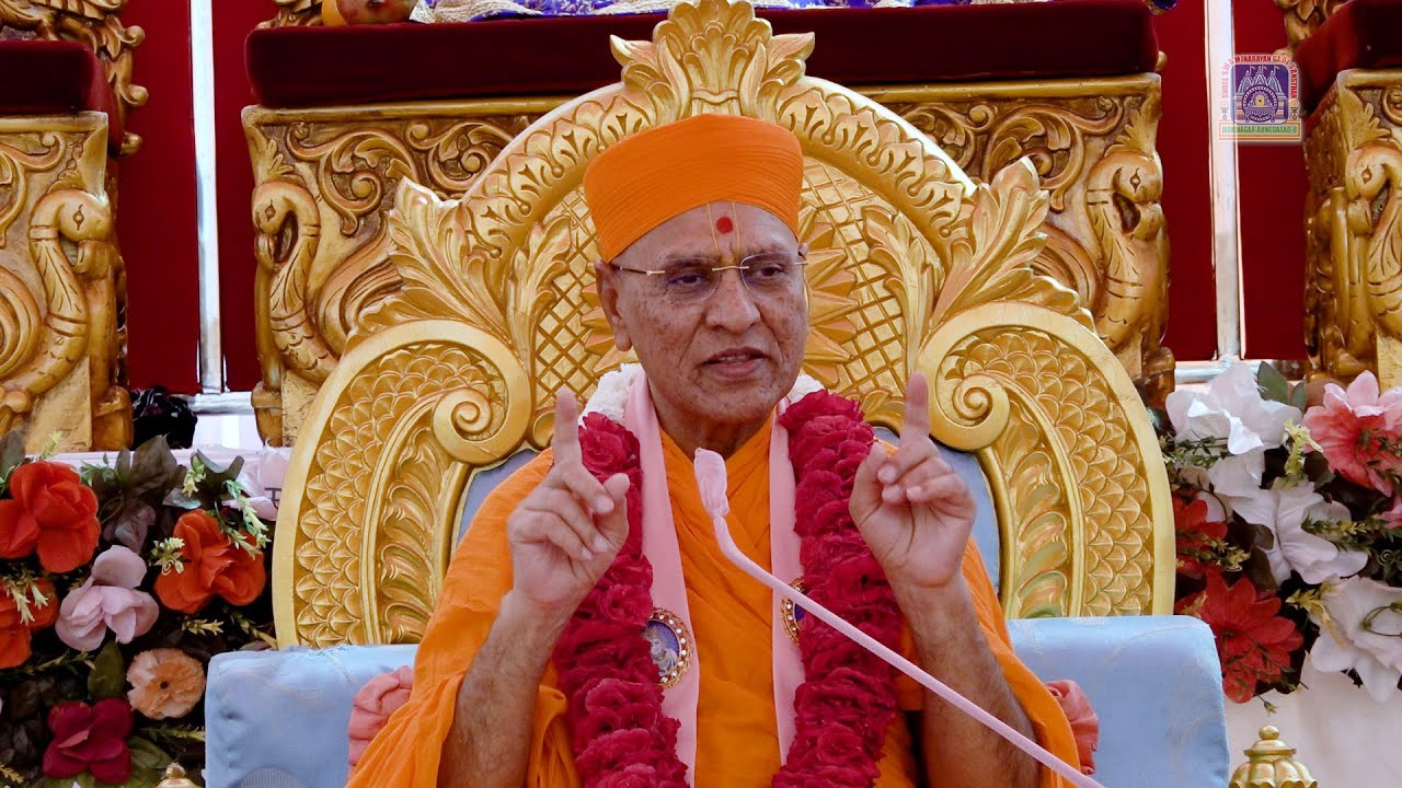 Acharya Shree Jitendriyapriyadasji Swamishree Maharaj's Ashirwad 13 March 2025 Malgun (Panchmahal)