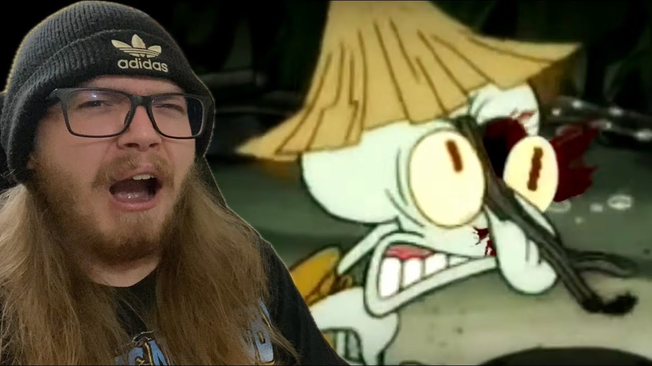 [YTP] Squishward Feigns Krabsperger's Syndrome to Squeeze Sponges in the Employee REACTION