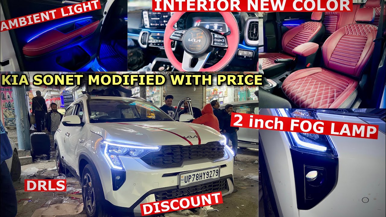 2025 KIA SONET HTK + MODIFIED WITH PRICING | KIA SONET MODIFICATIONS