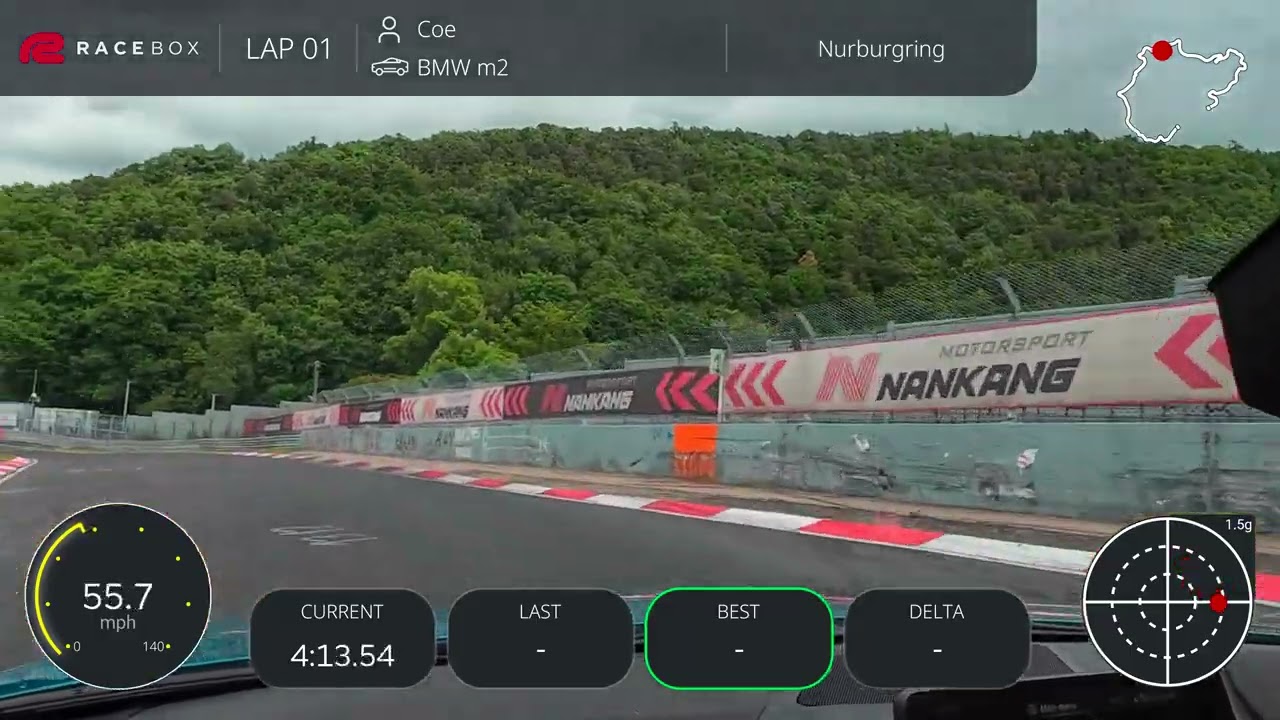27-05-2025 - First Time At Nurburgring Nordschleife - Lap 5 - BTG - F87 OG M2