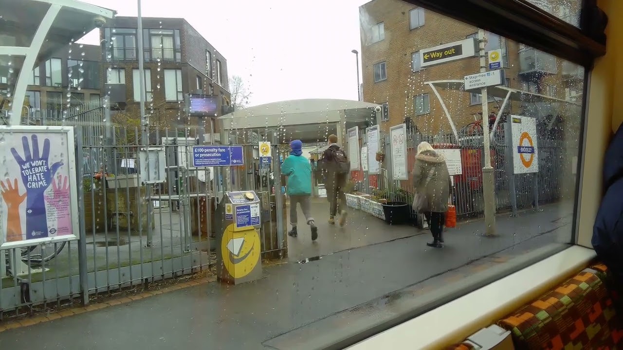 London Overground Windrush Line Class 378 Capitalstar From Canada Water To Crystal Palace