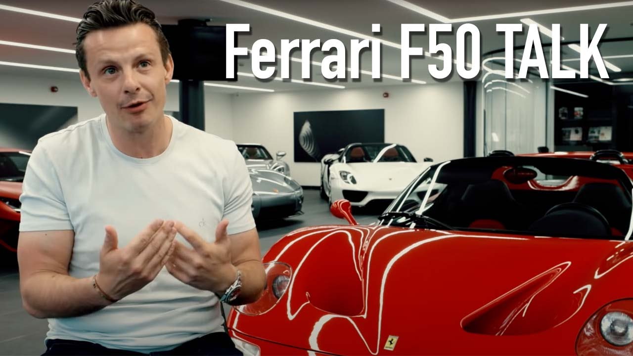 Carl Hartley Talks Ferrari F50 & Displays A Stunning Example We Currently Have For Sale