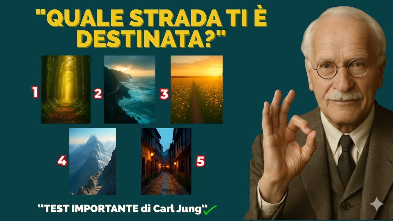 👁️ TEST DI JUNG. QUALE PERCORSO TI &Egrave; DESTINATO? SCEGLI LA STRADA E SCOPRI IL TUO DESTINO